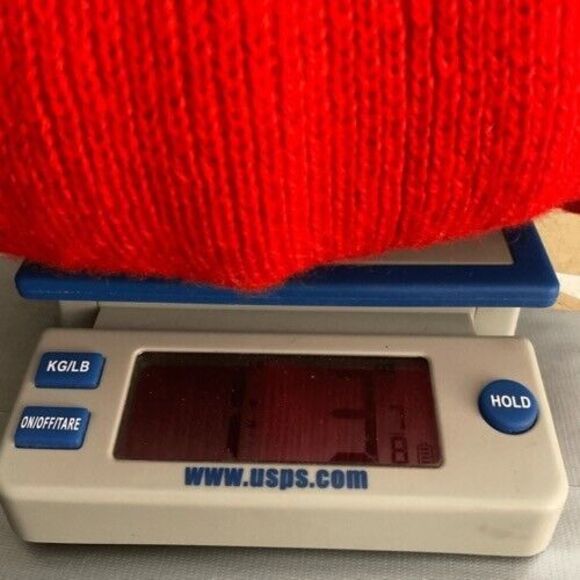 VTG Janus of Norway Scandinavian Crewneck Sweater Men Size L Nordic Red 100%Wool - Picture 8 of 8